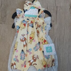 Winnie the Pooh Baby Girls Romper Set, 2-Pack size 0/3 months